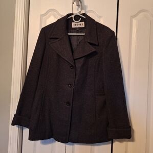 Trendz Brand Gray Wool Pea Coat.